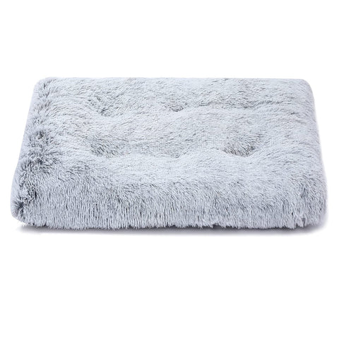 Petswol Plush And Cozy Mat For Ultimate Comfort Warmth-Light Grey