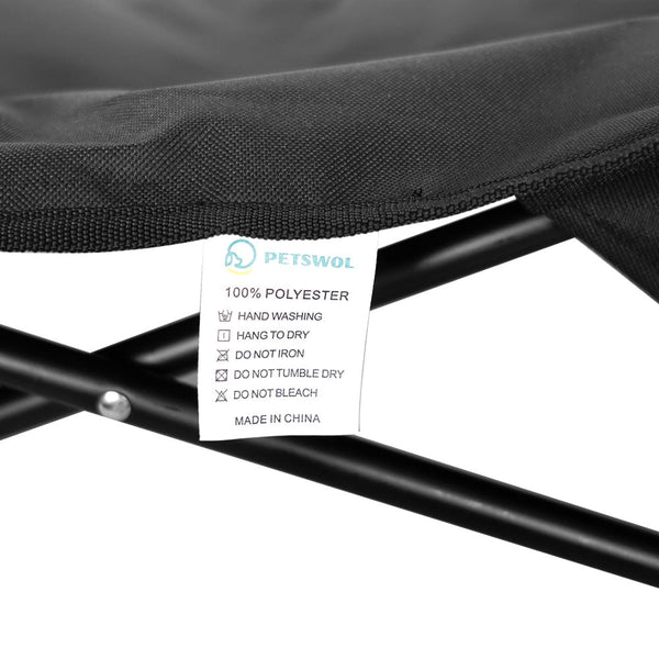Petswol Elevated Dog Bed Foldable Design Durable Material Travel Friend Pet Beds