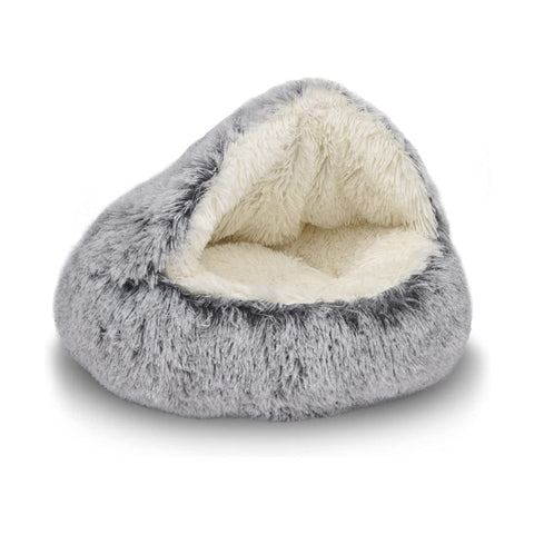 Petswol Cozy Burrowing Cave Bed For Dogs And Cats