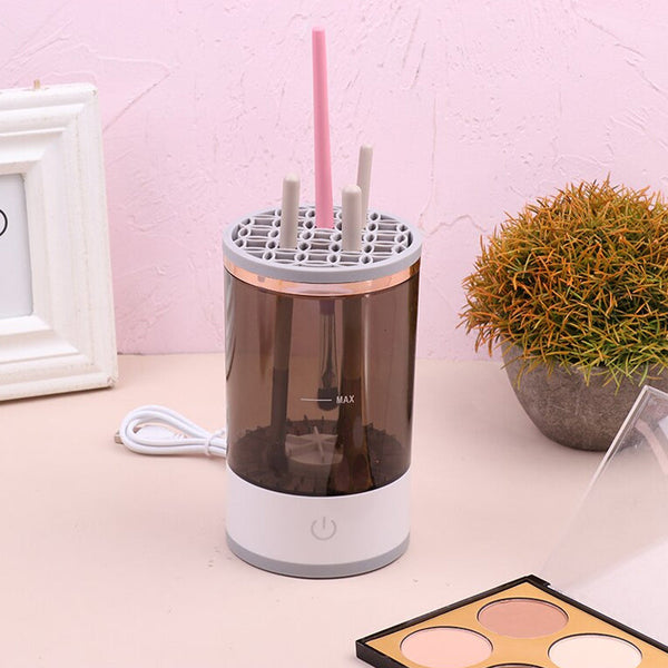 Electric Makeup Brush Cleaner Washing Drying Machine Usb Plugged In 7000Rpm Brush Cleaners