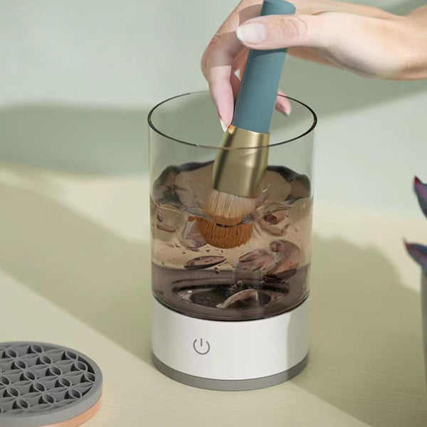 Electric Makeup Brush Cleaner Washing Drying Machine Usb Plugged In 7000Rpm Brush Cleaners