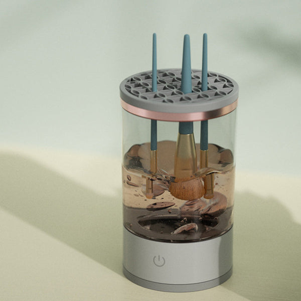 Electric Makeup Brush Cleaner Washing Drying Machine Usb Plugged In 7000Rpm Brush Cleaners