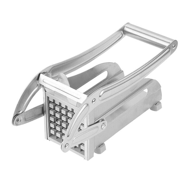 Stainless Steel French Fry Maker Vegetable Cutter With 2 Blades Peelers & Slicers