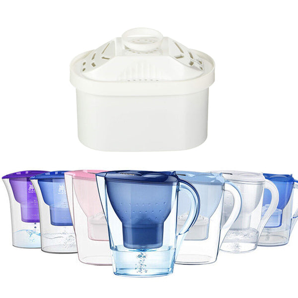 Pack Of 6 Water Filter Pitcher Replacements Jar Cartridge Refills Water Filters