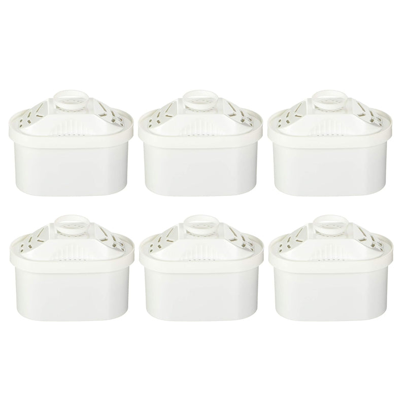 Pack Of 6 Water Filter Pitcher Replacements Jar Cartridge Refills Water Filters