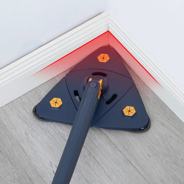 360 Rotating Triangle Multifunctional Microfiber Cleaning Mop Mops Brooms & Scrubbers