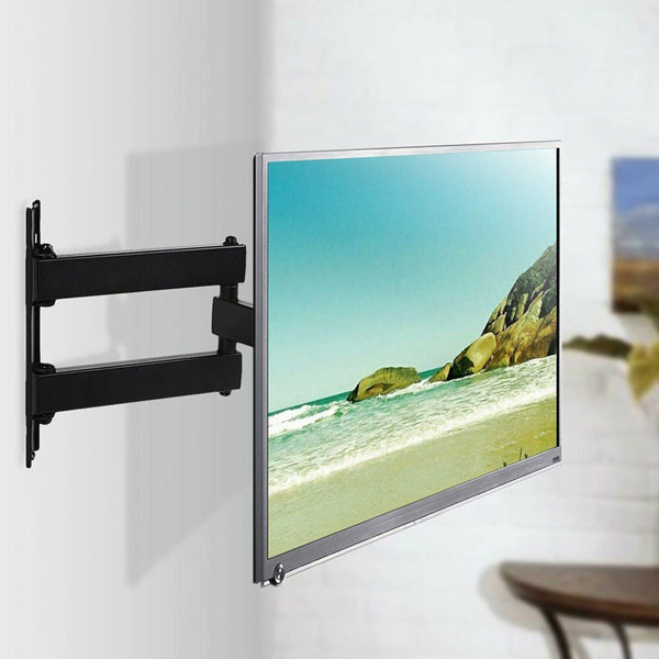 Full Motion Tv Wall Mount Bracket Swivel Tilt For 32 To 55 Inch Tv Stands & Mounts