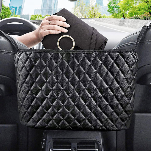 Car Pocket Handbag Holder Center Gap Storage Organizer Accessory Car Organisers