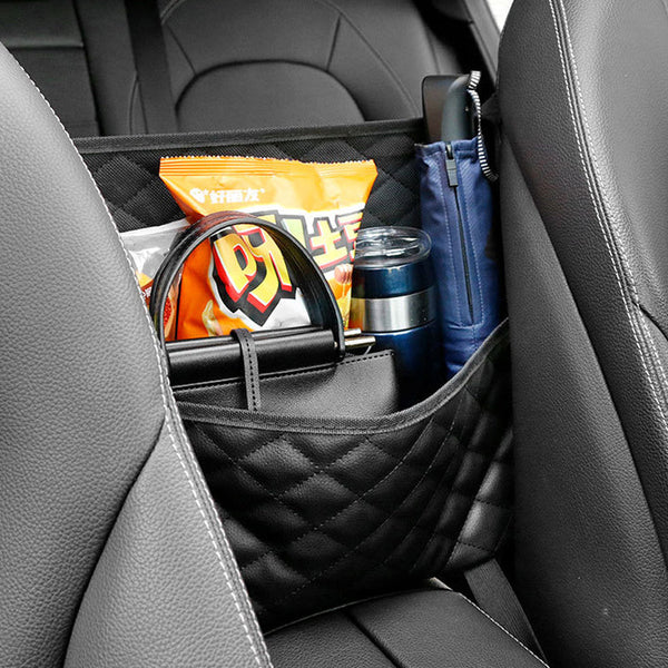 Car Pocket Handbag Holder Center Gap Storage Organizer Accessory Car Organisers