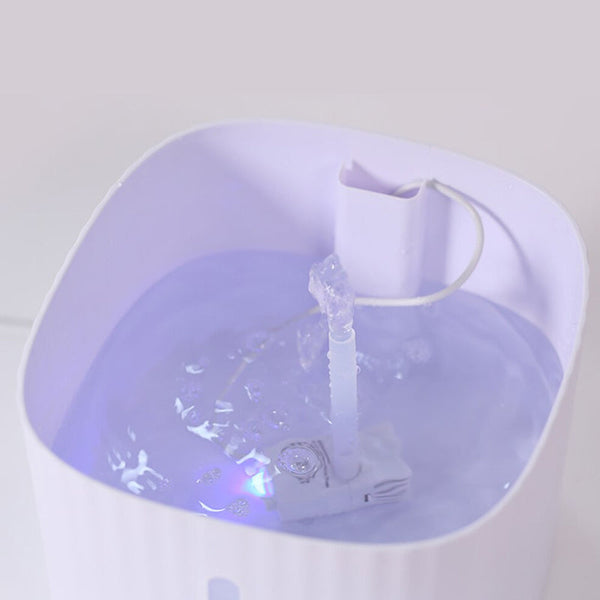 3L Quiet Operations Automatic Pet Water Fountain With Wireless Pump Dog Automatic Feeders