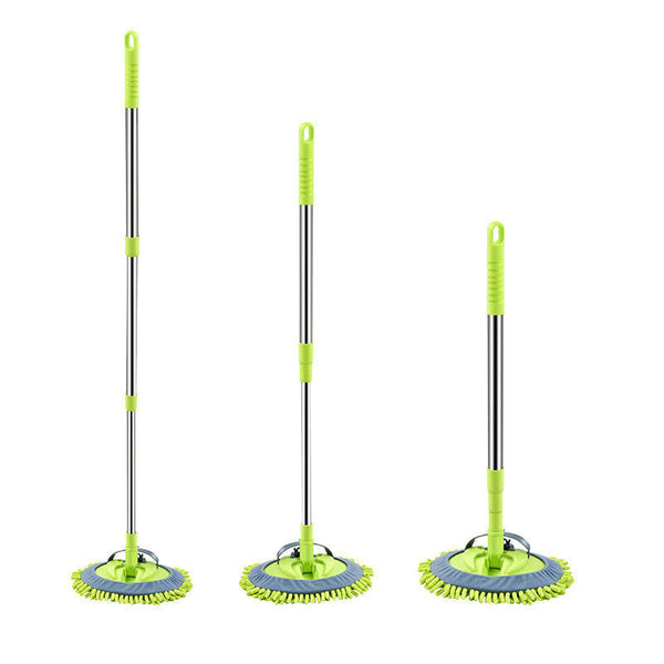 Three Sections Scratch Free Aluminum Alloy Microfiber Car Washing Mop Car Cleaning Tools