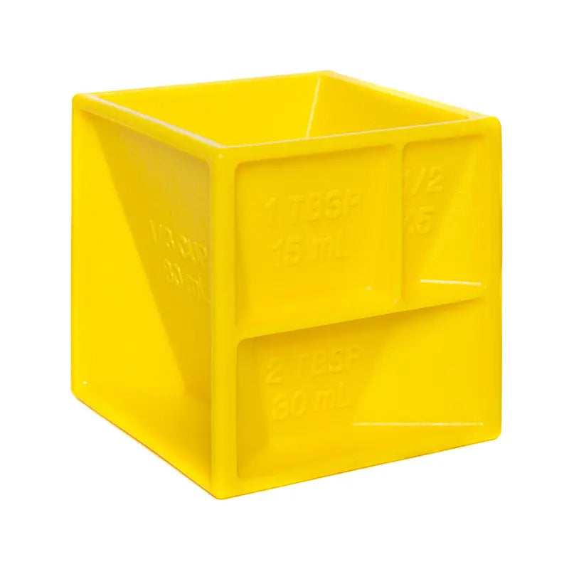 All In One Kitchen Cube Ingredient Measuring Device Tool Save Space Measuring Cups Jugs & Spoons