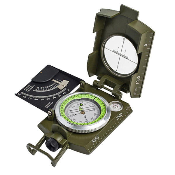 Hiking Compass With Sighting Clinometer Camping For Outdoor Activities Compasses