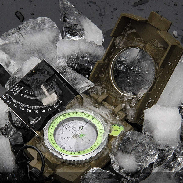 Hiking Compass With Sighting Clinometer Camping For Outdoor Activities Compasses