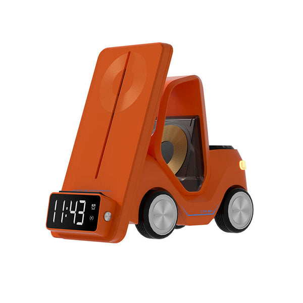 3 In 1 Fast Charging Wireless Charger With Digital Clock Display Type C Plugged In Chargers & Cradles