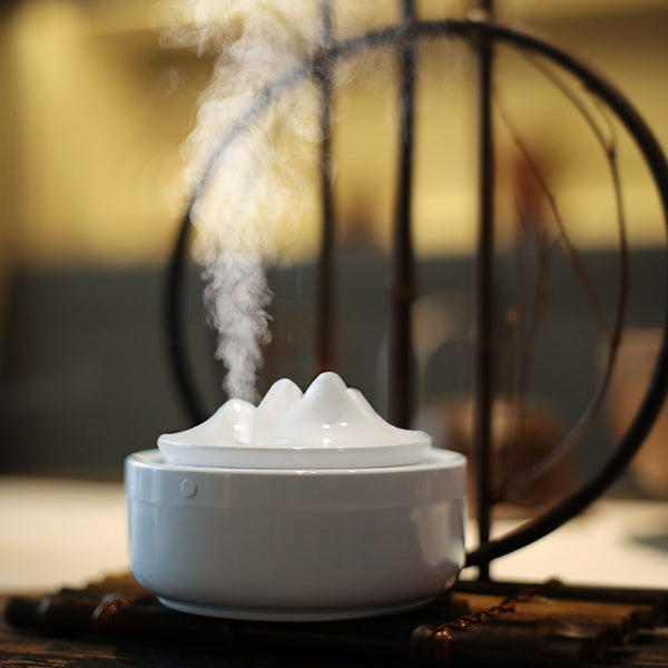 Mountain Air Humidifier Desktop Mini Silent Freshener Usb Plugged In Humidifiers