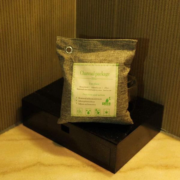 Pack Of 5 Activated Bamboo Charcoal Air Purifying Deodorizing Bags Air Purifiers