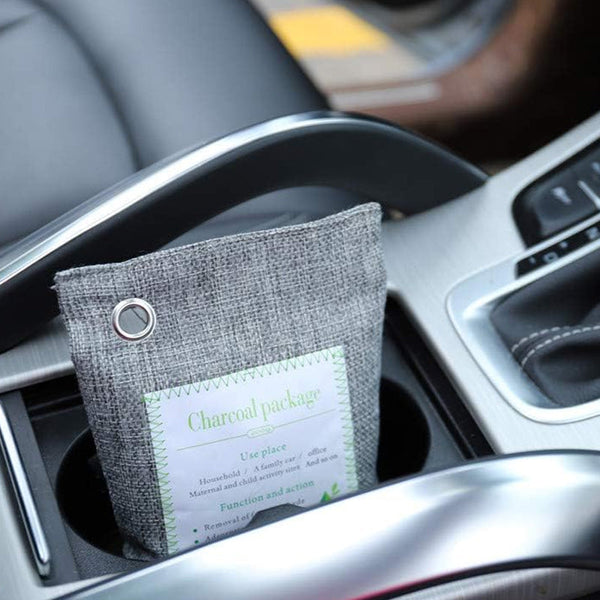 Pack Of 5 Activated Bamboo Charcoal Air Purifying Deodorizing Bags Air Purifiers