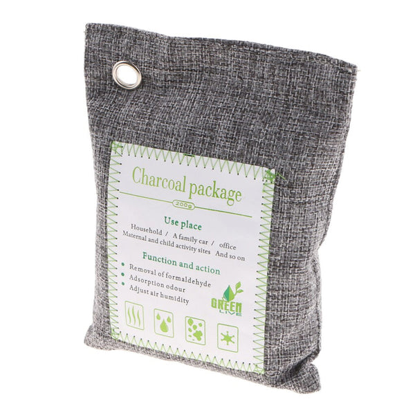 Pack Of 5 Activated Bamboo Charcoal Air Purifying Deodorizing Bags Air Purifiers