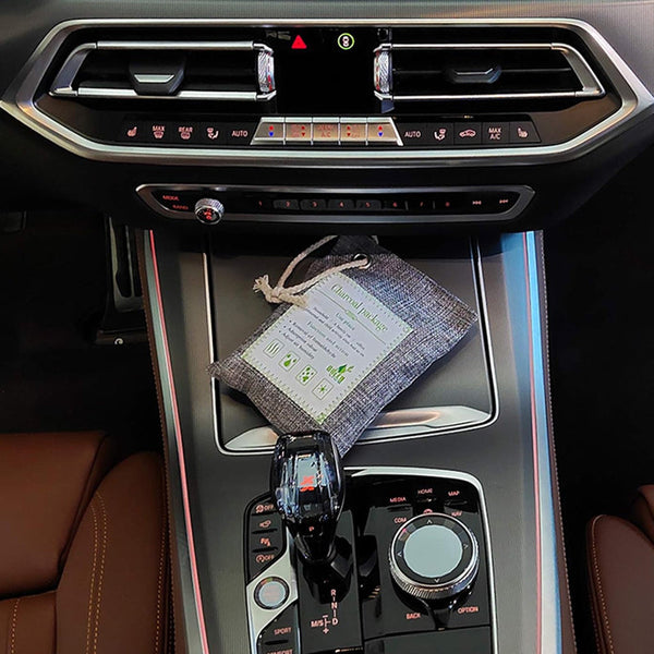 Pack Of 5 Activated Bamboo Charcoal Air Purifying Deodorizing Bags Air Purifiers