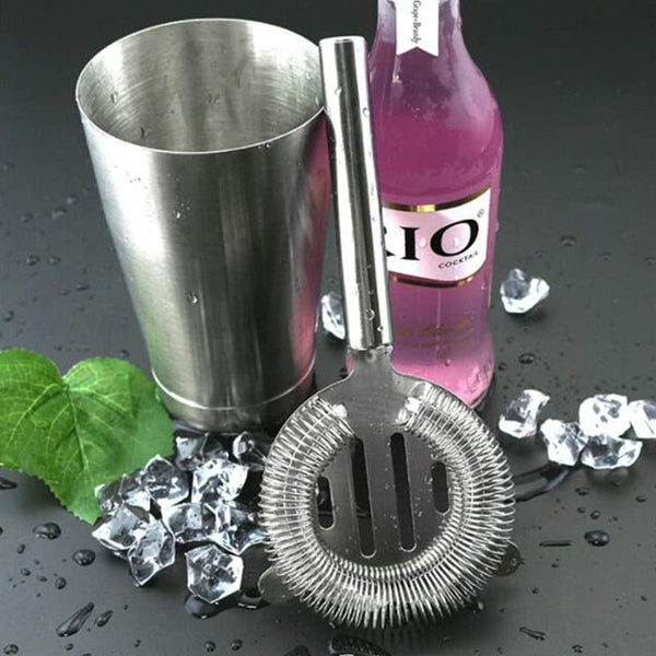 5 Pcs Stainless Steel Cocktail Maker Set Premium Bartending Tool Kit