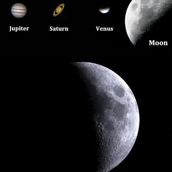 350X Zoom Telescope High Resolution Astronomy Reflector Telescopes