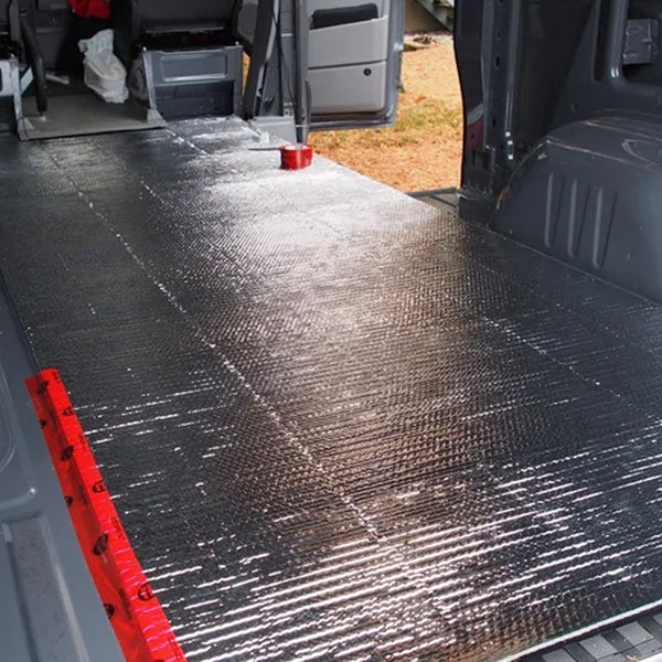 Pack Of 12 Sound Deadener Heat Proof Insulation Car Noise Proofing Floor Mats Carpets