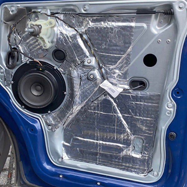 Pack Of 12 Sound Deadener Heat Proof Insulation Car Noise Proofing Floor Mats Carpets