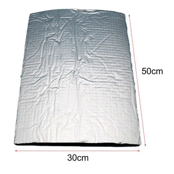 Pack Of 12 Sound Deadener Heat Proof Insulation Car Noise Proofing Floor Mats Carpets