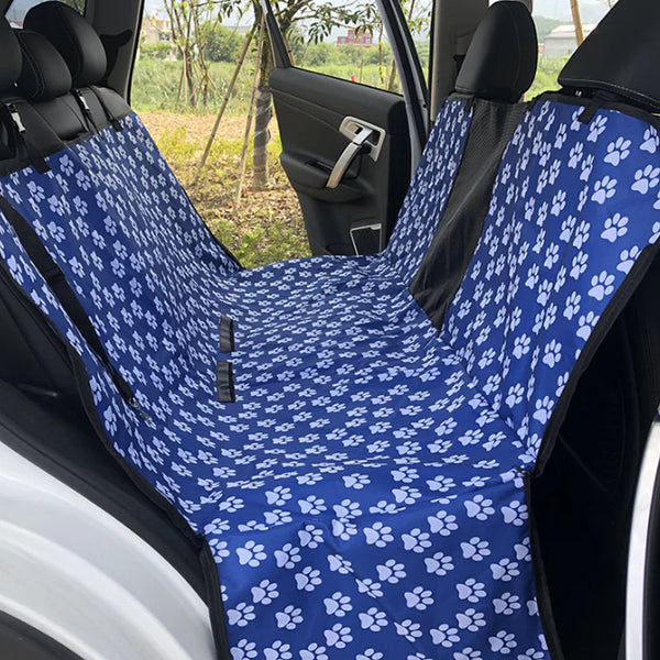 Dog Seat Cover With Perspective Mesh Waterproof Pet Hammock Pet Transport