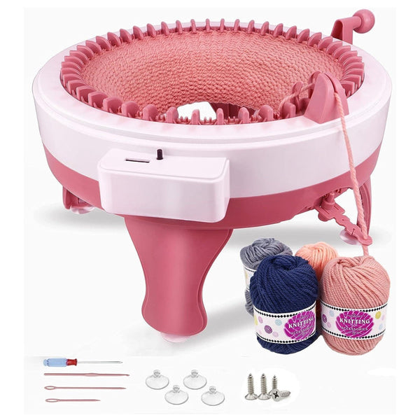 Smart Weaving Knitting Machine Efficient Scarf Maker With Row Counter Other Knitting Accessories