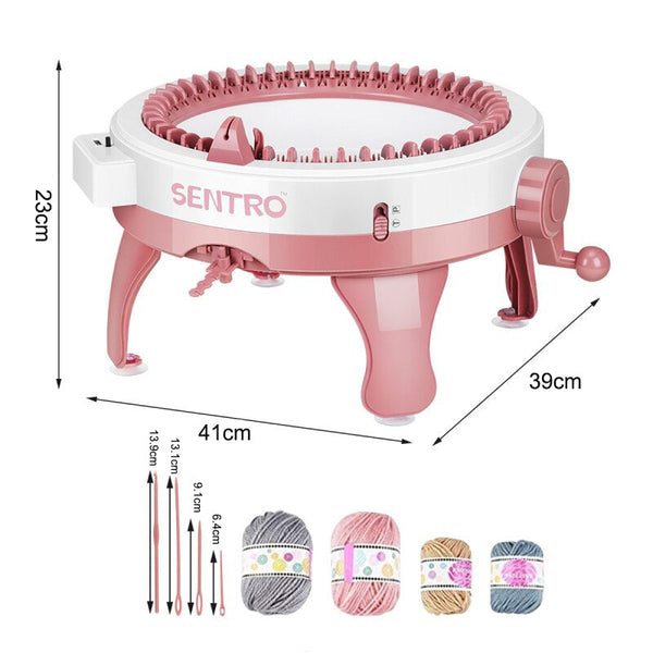 Smart Weaving Knitting Machine Efficient Scarf Maker With Row Counter Other Knitting Accessories