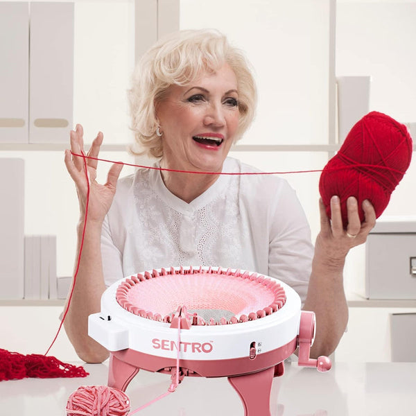 Smart Weaving Knitting Machine Efficient Scarf Maker With Row Counter Other Knitting Accessories