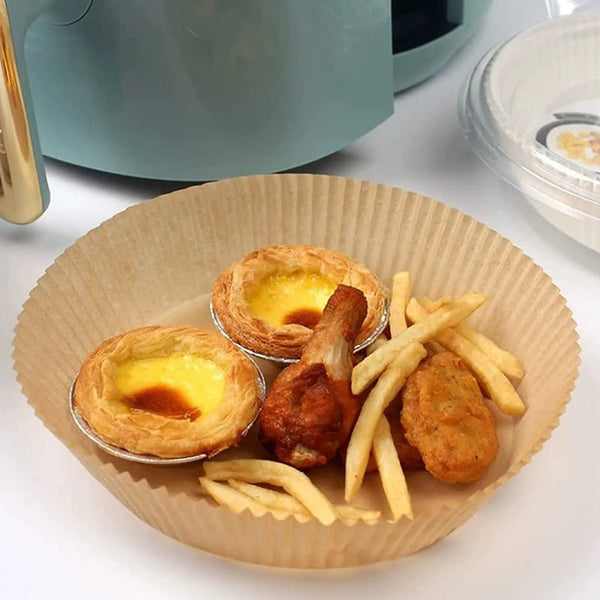 50/100Pcs Disposable Non Stick Parchment Paper Liner For Airfryer Air Fryer Accessories