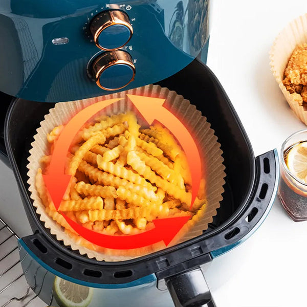 50/100Pcs Disposable Non Stick Parchment Paper Liner For Airfryer Air Fryer Accessories