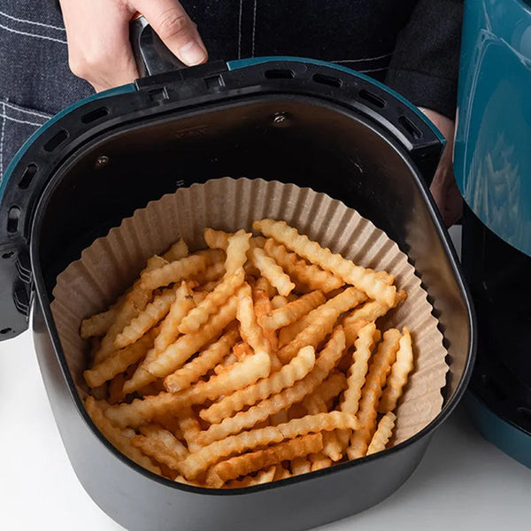 50/100Pcs Disposable Non Stick Parchment Paper Liner For Airfryer Air Fryer Accessories