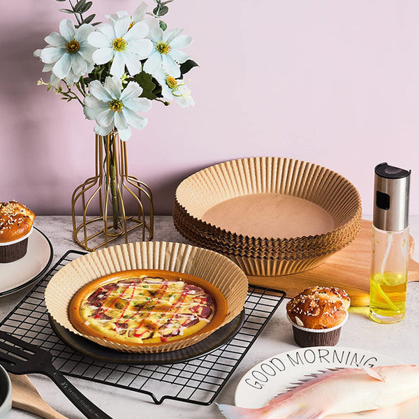 50/100Pcs Disposable Non Stick Parchment Paper Liner For Airfryer Air Fryer Accessories