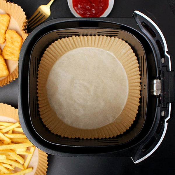 50/100Pcs Disposable Non Stick Parchment Paper Liner For Airfryer Air Fryer Accessories
