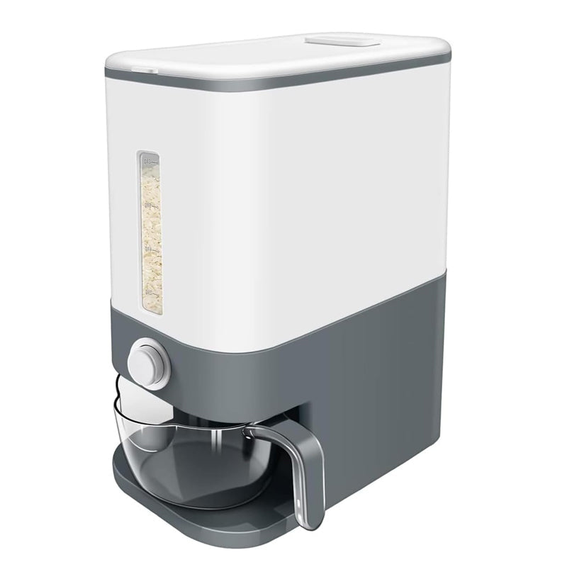 12Kg Rice And Grain Dispenser Sealed Airtight Standing Container Food Storage Containers