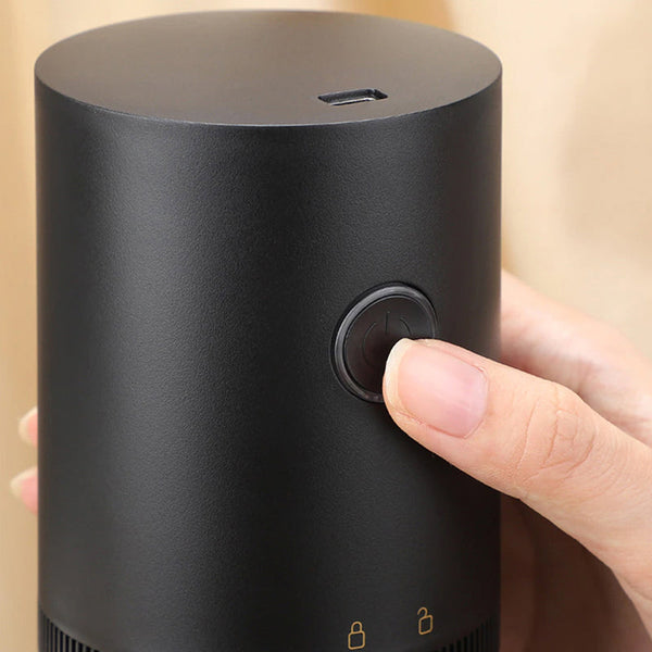 Electric Coffee Bean Grinder With Auto Off Function Usb Rechargeable Coffee Grinders