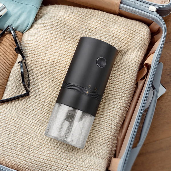 Electric Coffee Bean Grinder With Auto Off Function Usb Rechargeable Coffee Grinders