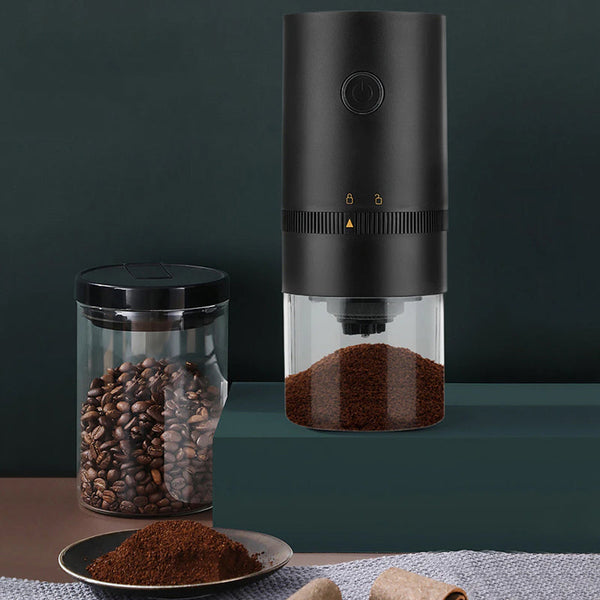 Electric Coffee Bean Grinder With Auto Off Function Usb Rechargeable Coffee Grinders