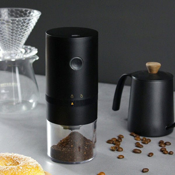 Electric Coffee Bean Grinder With Auto Off Function Usb Rechargeable Coffee Grinders