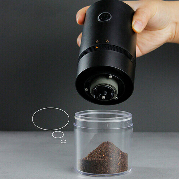 Electric Coffee Bean Grinder With Auto Off Function Usb Rechargeable Coffee Grinders