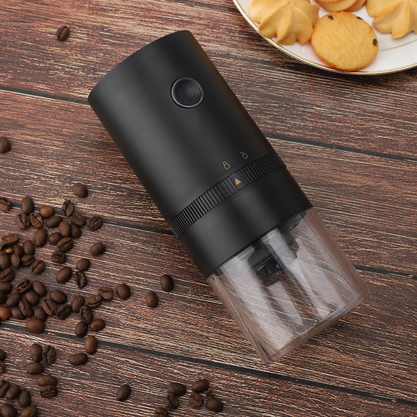 Electric Coffee Bean Grinder With Auto Off Function Usb Rechargeable Coffee Grinders