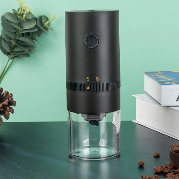Electric Coffee Bean Grinder With Auto Off Function Usb Rechargeable Coffee Grinders