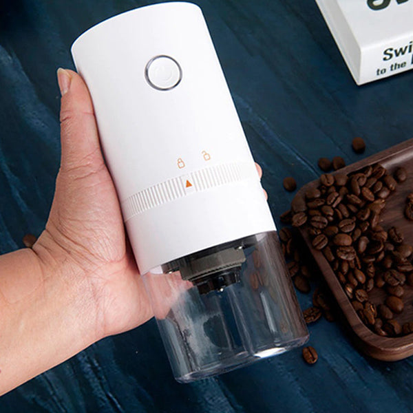 Electric Coffee Bean Grinder With Auto Off Function Usb Rechargeable Coffee Grinders