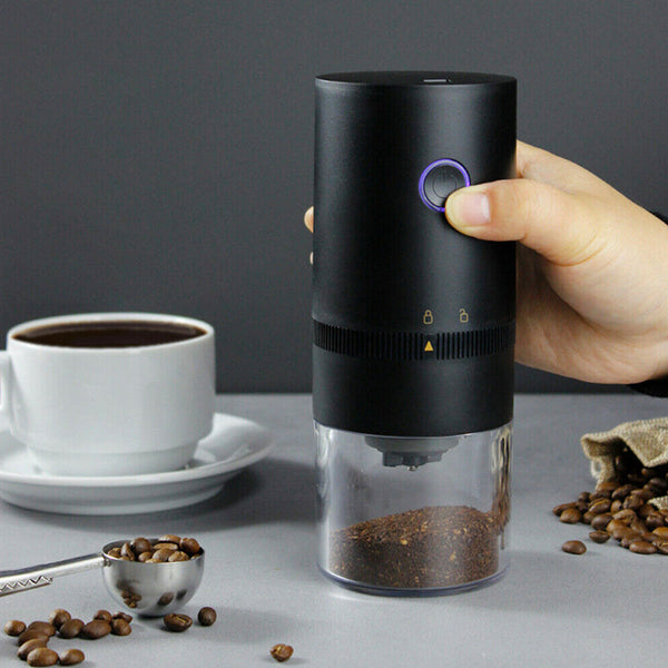 Electric Coffee Bean Grinder With Auto Off Function Usb Rechargeable Coffee Grinders