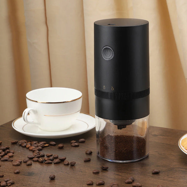 Electric Coffee Bean Grinder With Auto Off Function Usb Rechargeable Coffee Grinders
