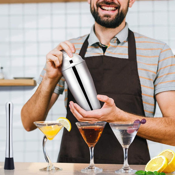 750Ml 20Pcs Stainless Steel tail Shaker Set Premium Bartending Kit tail Shakers & Sets